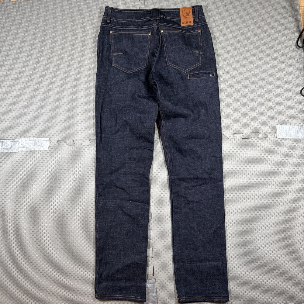 Kuhl Men's 31x34 Klassik Fit Dark Wash Kontrol Denim Blue Jeans New w/o Tags - Picture 3 of 13